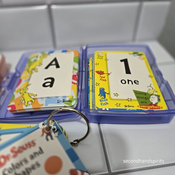 Educational Flash Card Lot – Dr. Seuss, Brain Busters & More! - Picture 4 of 6